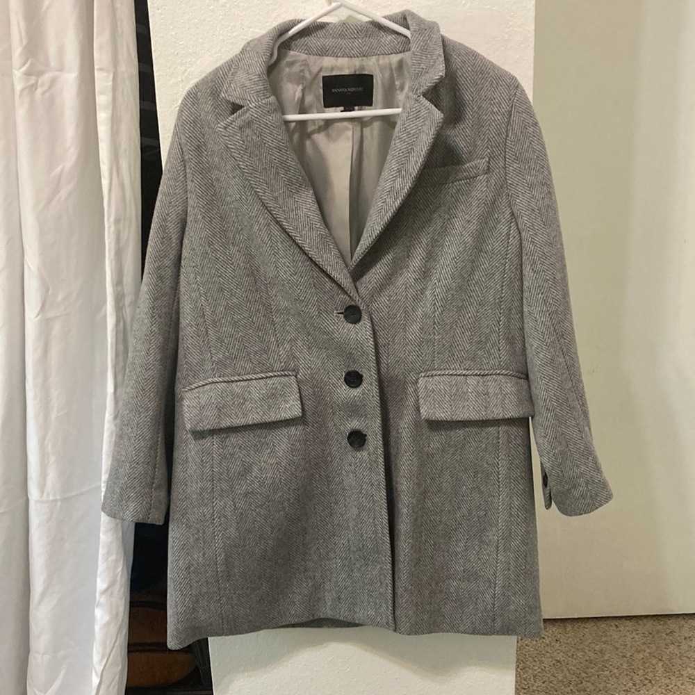 BANANA REPUBLIC, Grey, size L